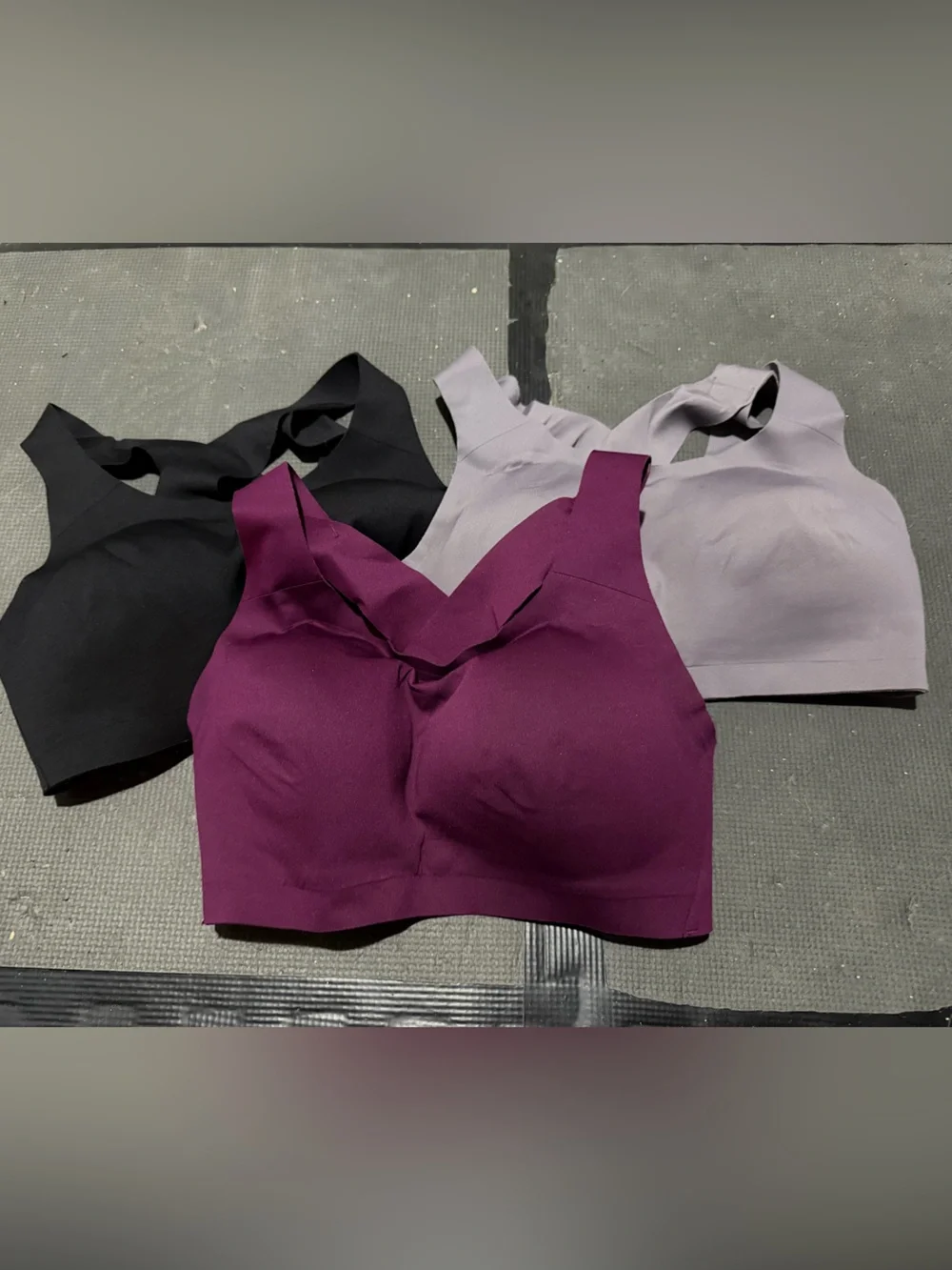 Bundle of 3 lululemon Enlite seamless bras - 32DD